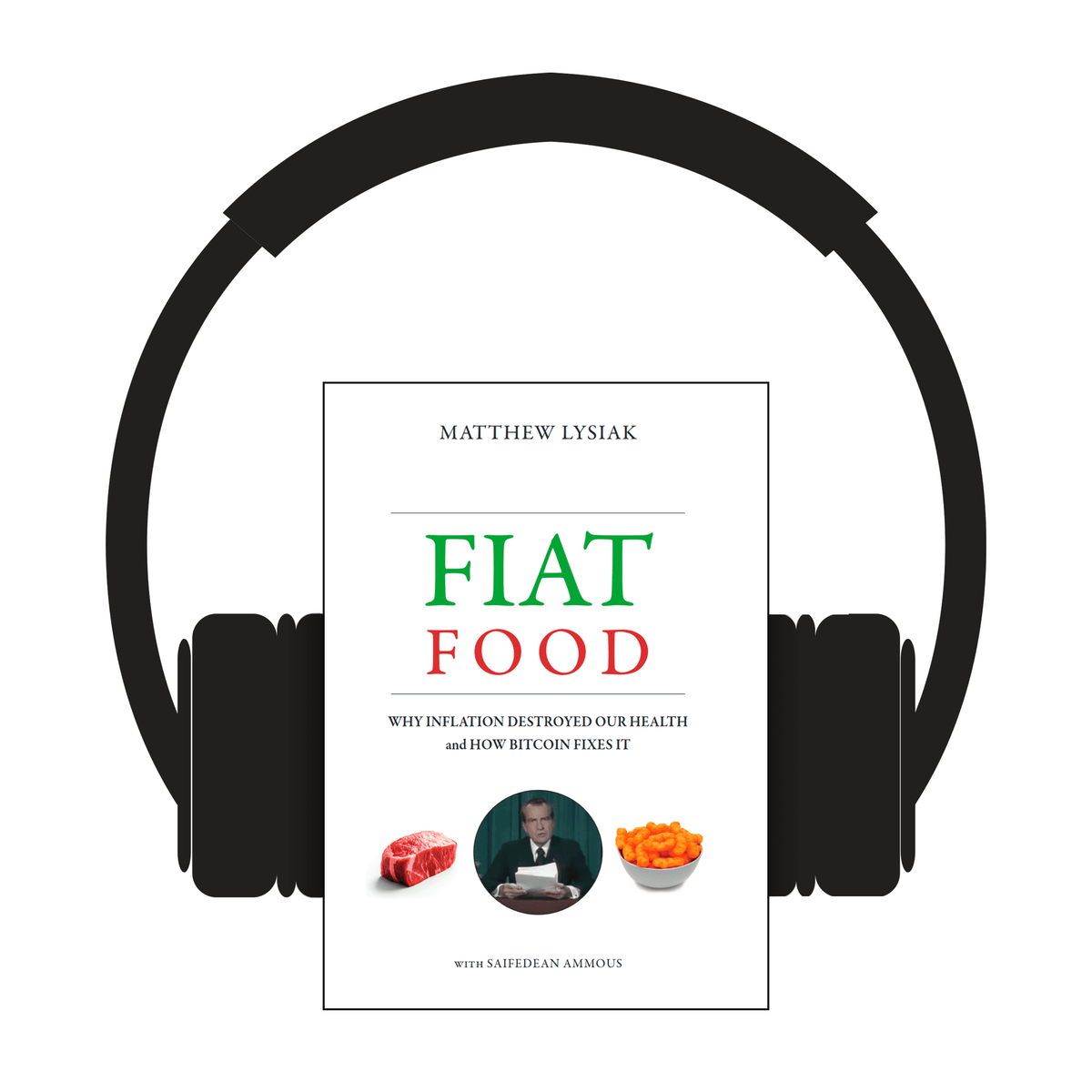 Cover of Fiat Food with headphones
