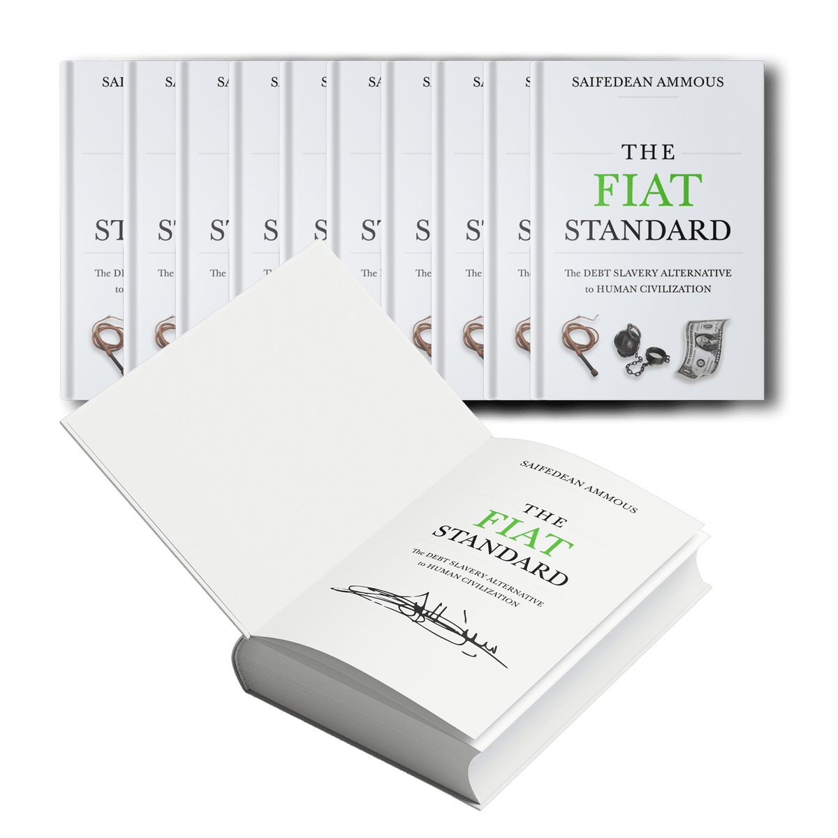 Signed book + 10 copies + audio & digital