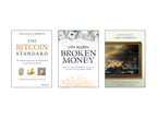 The Bitcoin Library: original covers of The Bitcoin Standard, Broken Money and Gradually, Then Suddenly